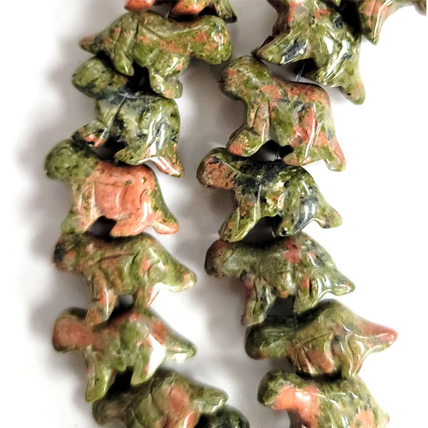 UNAKITE VELOCIRAPTOR 13X20MM